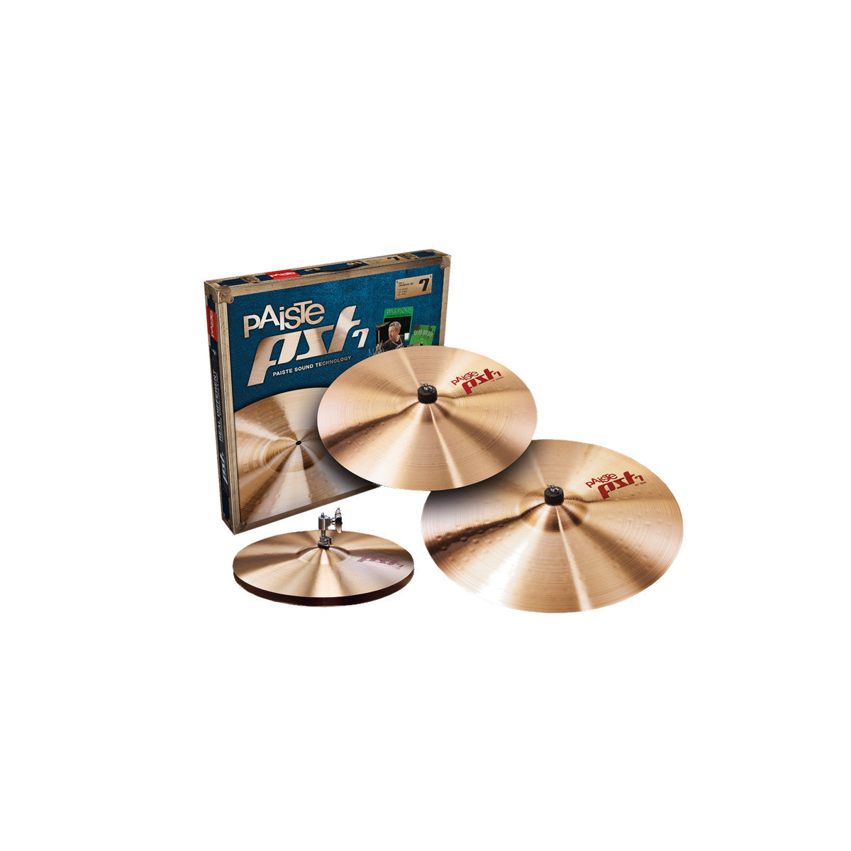 Paiste PACK PST7 ROCK UNIVERSAL MEDIUM