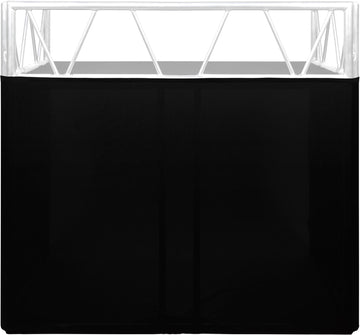 Indio Doek voor DJ-booth zwart