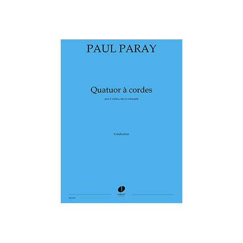 Jobert Paray - Quatuor À Cordes/version Poche