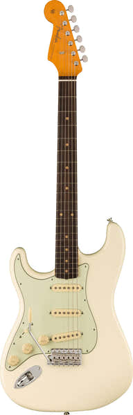 Fender Stratocaster 1961 Lh American Vintage II Rw Olympic White