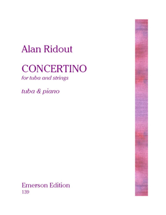 Ridout Alan - Concertino voor Tuba - Tuba en Piano