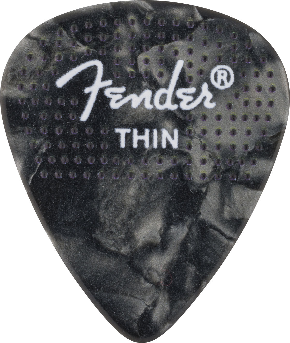351 Gestippelde celluloid plectrums 12-pack dun