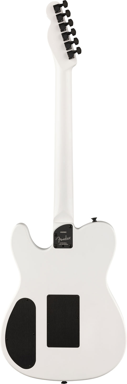 Telecaster Acoustasonic Triplesonic Signature Jack White Ltd Mn Satin Arctic White With Black Top