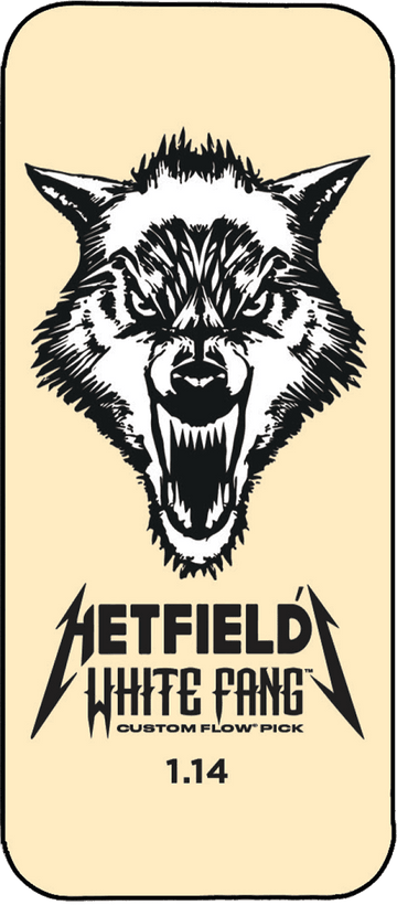 6 x 1,14mm Hetfield's White Fang Blik