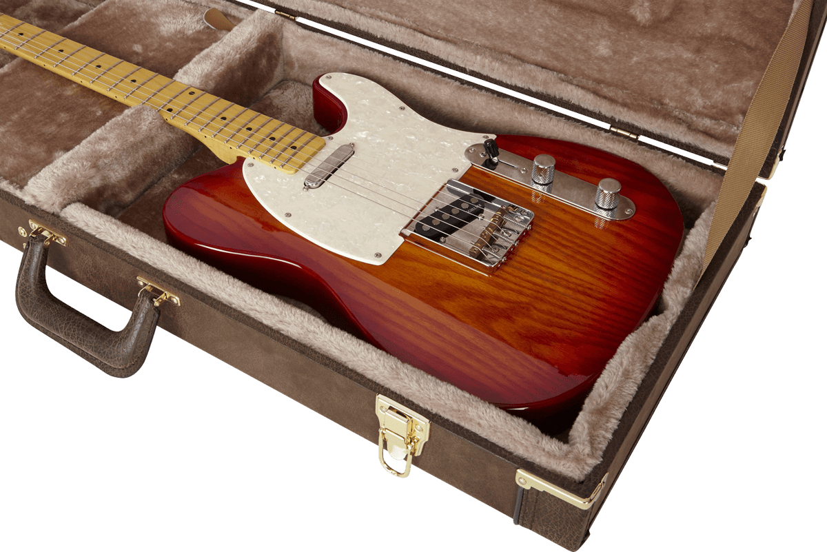 Elektrische Vintage Bruine Houten Koffer Deluxe - GW