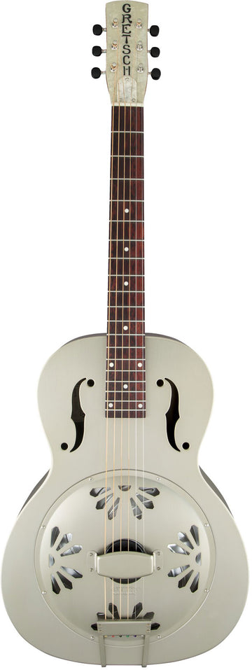 G9201 Honey Dipper Resonator met ronde hals en biscuit-cone, Shed Roof