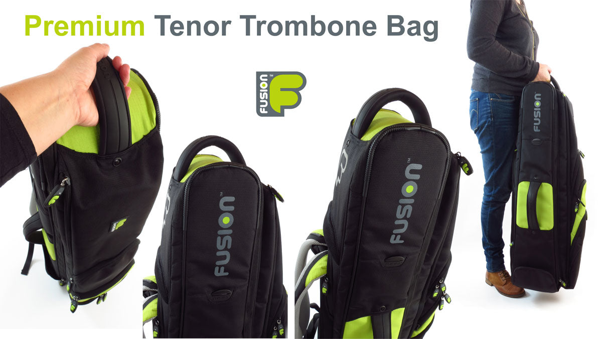 Premium Black Trombone Case