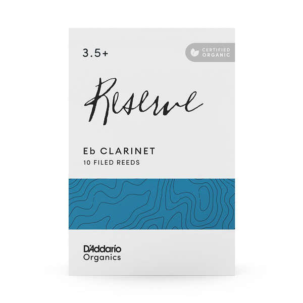 D'addario - Rico ORGANIC RESERVE 3,5+ - CLARINET EB