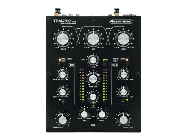 TRM-202MK3 - 2-KANAALS ROTERENDE MIXER