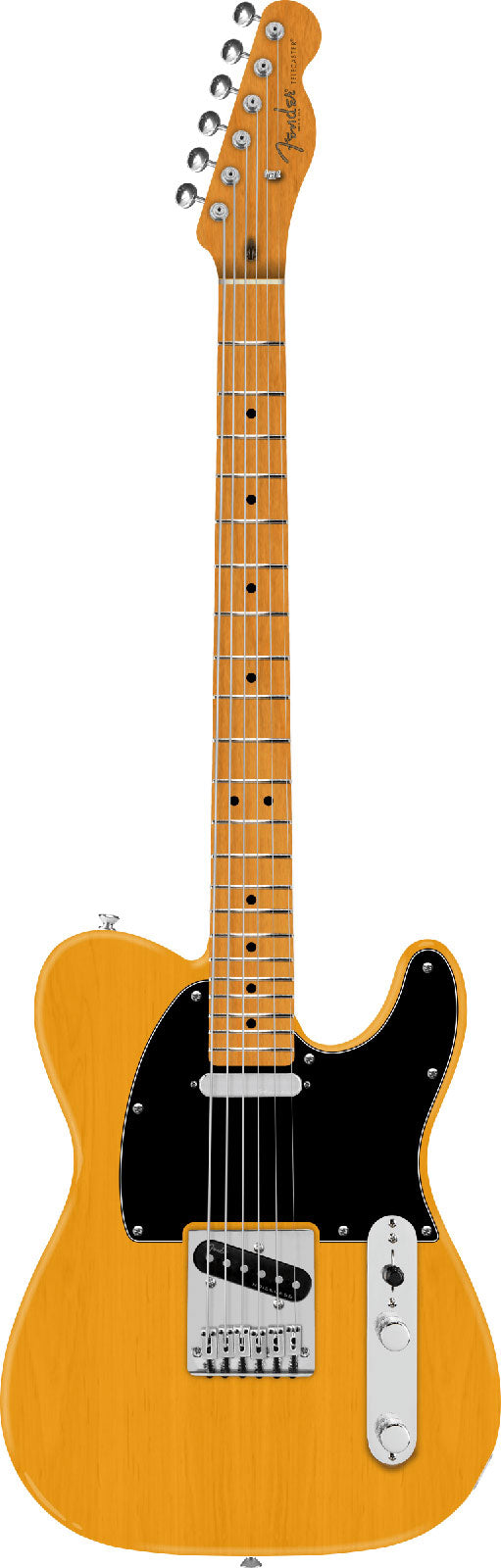 Telecaster 75 Anni Player II Bariton, MN Butterscotch Blond