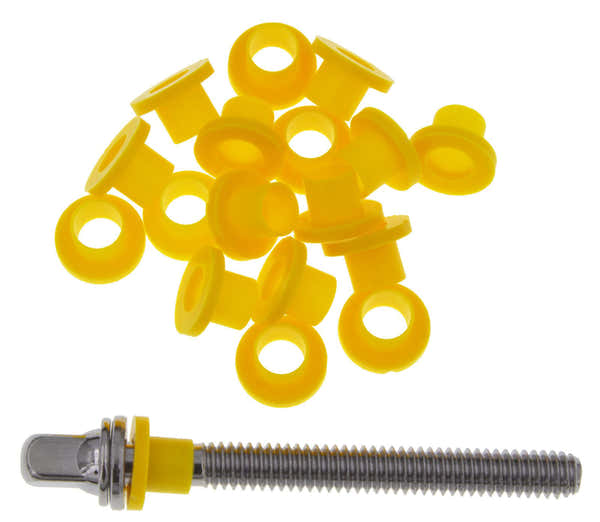 Danmar TRW100Y NYLON TENSION ROD WASHERS YELLOW X100