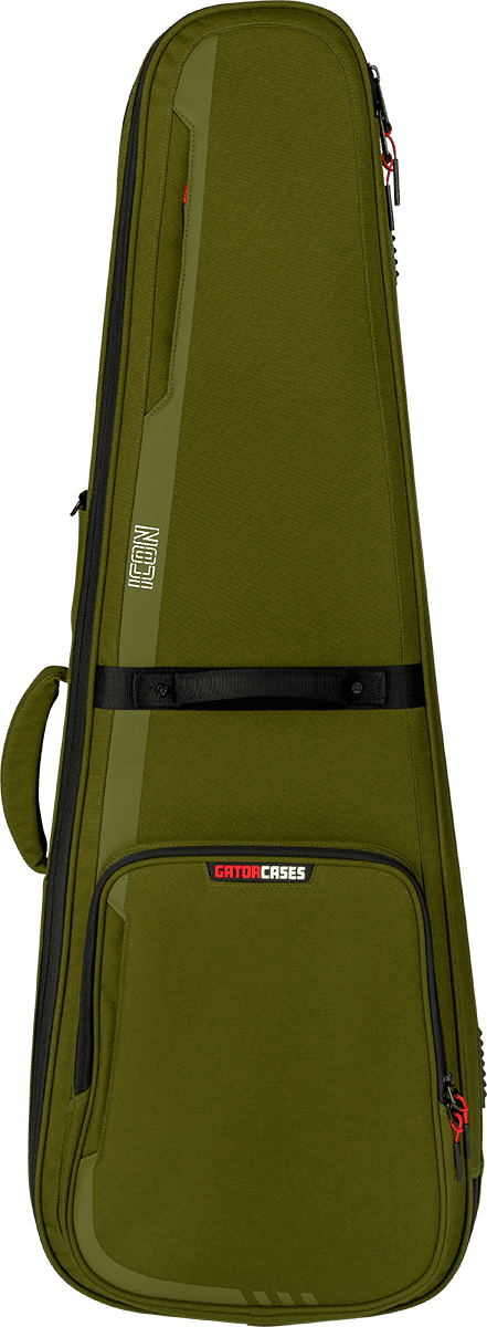 Softcase Voor Elektrische Gitaar Groen - ICON