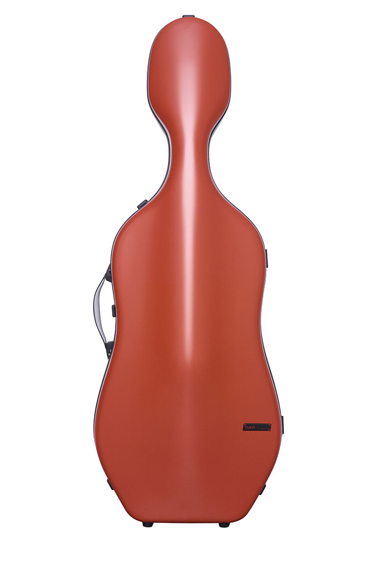 BAM Cellokoffer 4/4 Slim Hightech - Oranje