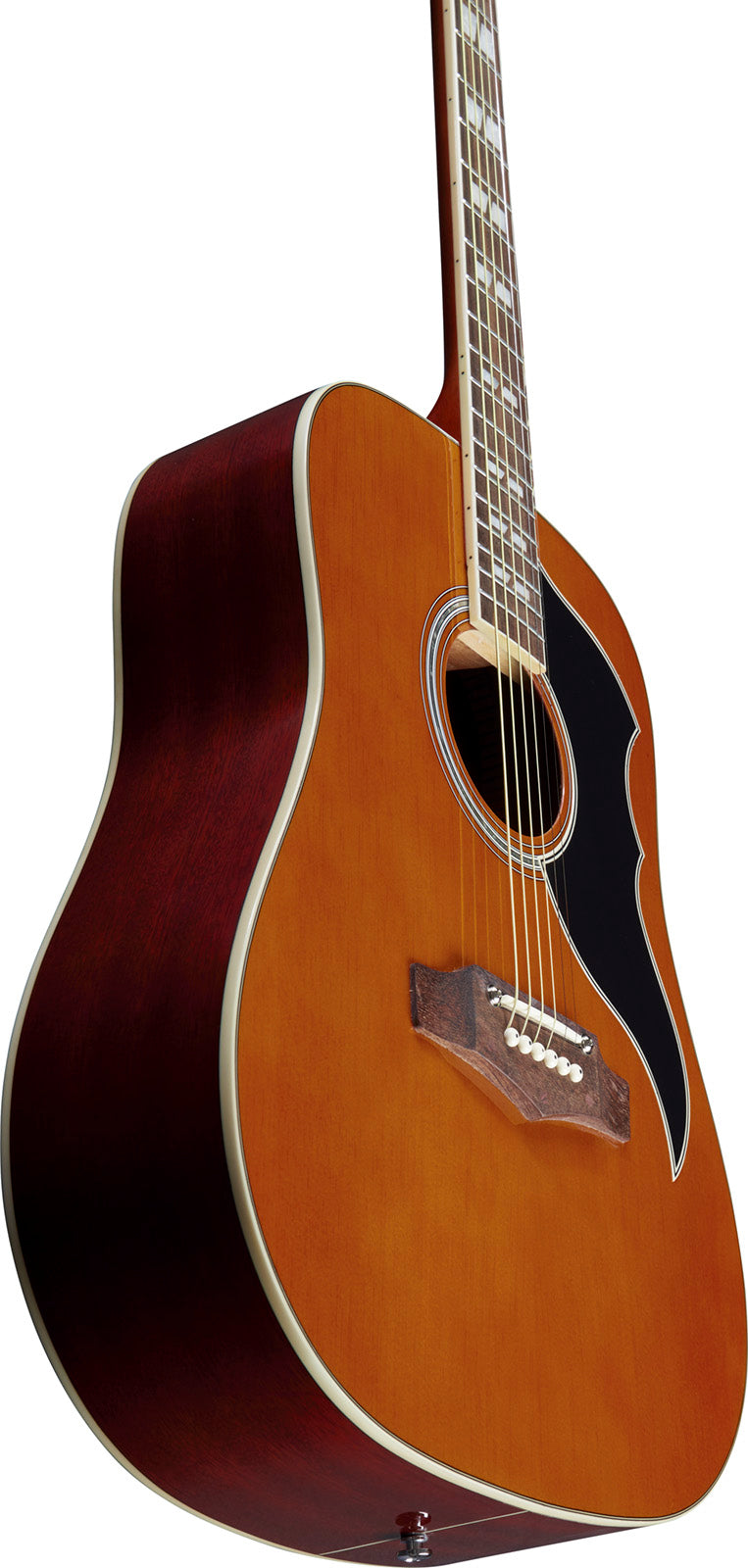 Ranger VI EQ Vintage heruitgave Dreadnought met gebeitst naturel bovenblad