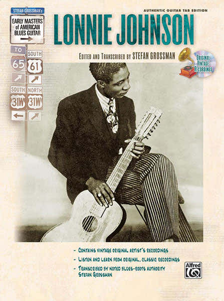 Grossman Stefan - Lonnie Johnson + CD - Guitar Tab
