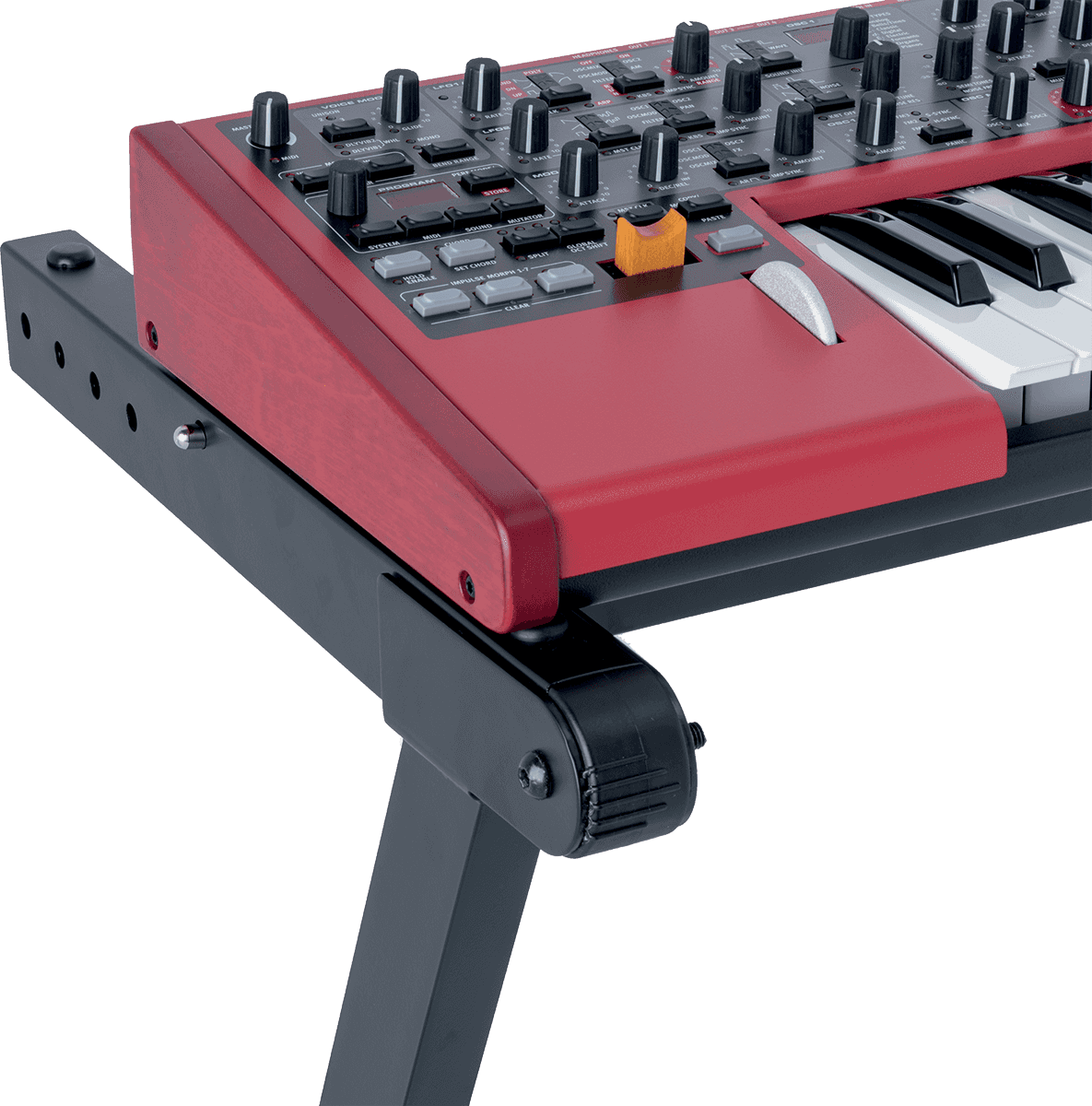 Z71alu Keyboardstandaard Zwart