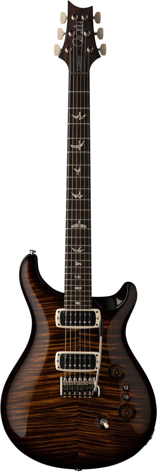 Custom 24-08 Black Gold Wraparound Burst