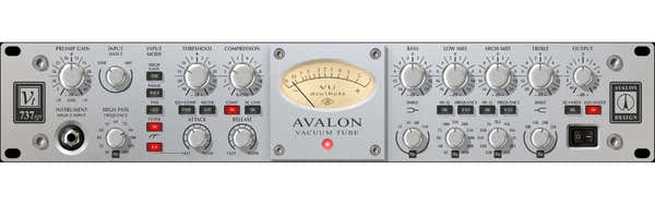UAD Avalon VT-737 Buizen-kanaalstrip
