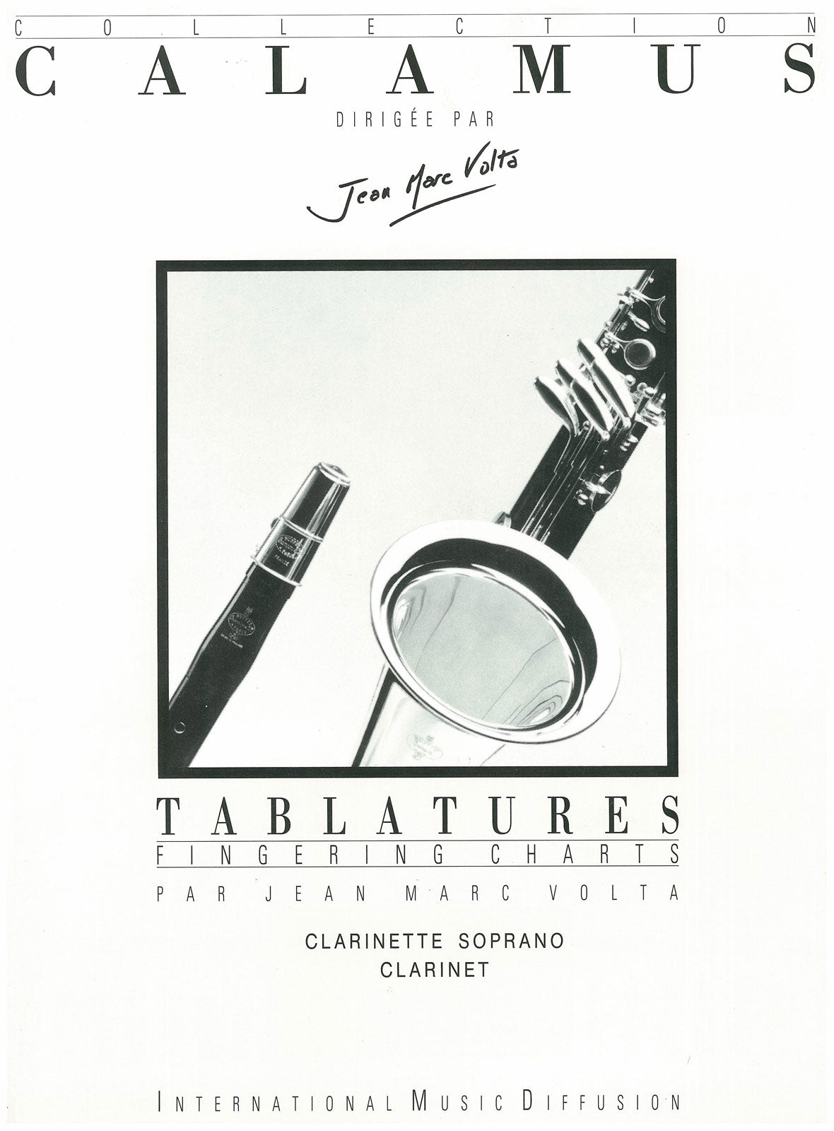 Imd Arpeges Volta JEAN-marc - Tablatures Clarinette Soprano