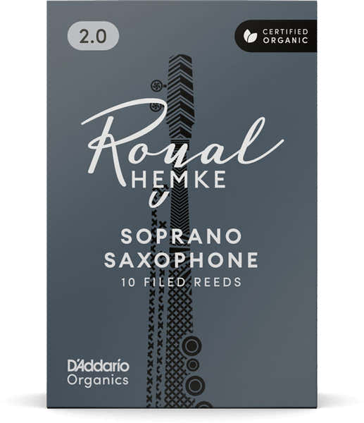 D'addario - Rico Royal Hemke Organic 3.5 - Soprano Saxophone