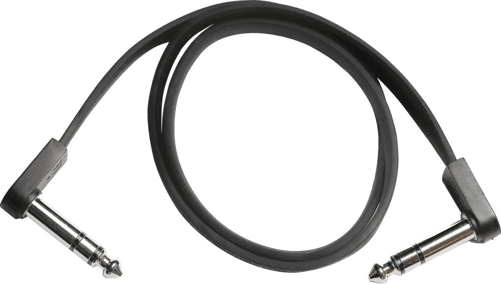 Deluxe Haakse Stereo-Patchkabel - 58 CM