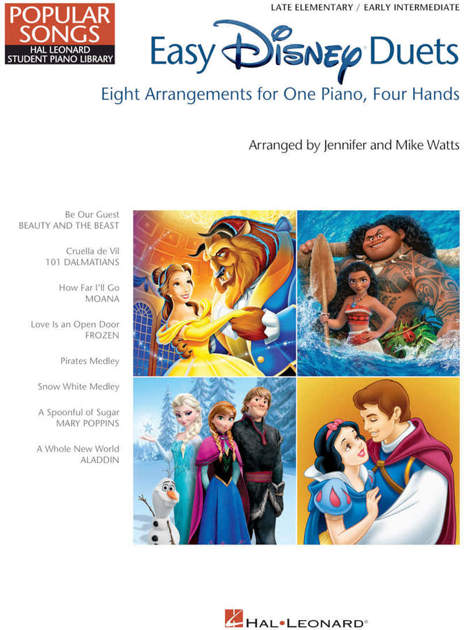 Walt Disney - Easy Disney Duets