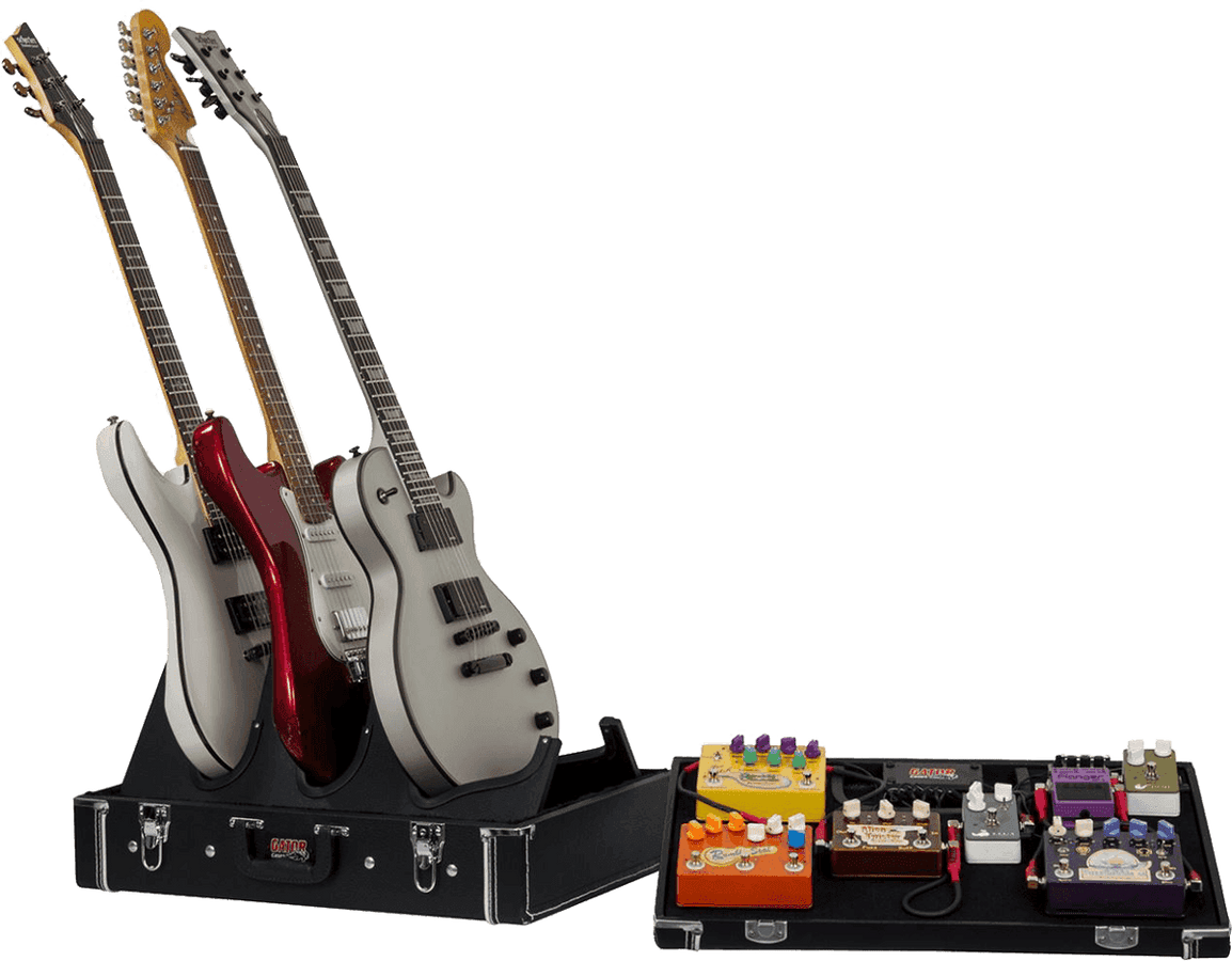 PEDALBOARD ETUIS PEDAL BOARD/STAND 3 GUITARS