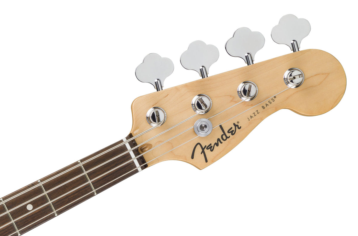 Standaard Jazz Bass LRL witte slagplaat Olympic White