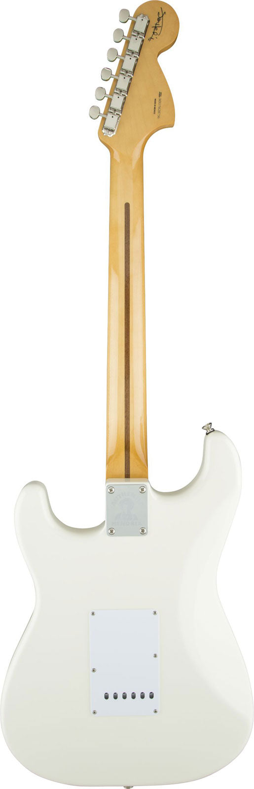 Stratocaster Signatuur Jimi Hendrix MN Olympisch wit