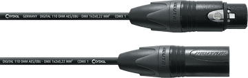 DMX-kabel 5-polig 2 M