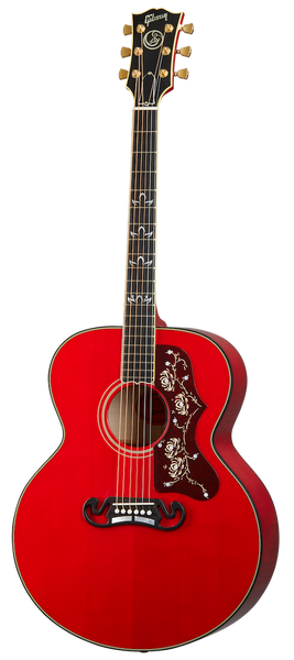 Gibson Acoustic SJ-200 Handtekening Orianthi Kersen CS