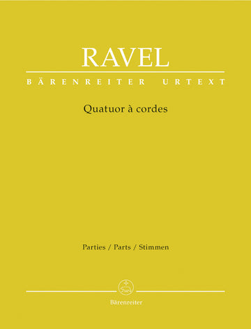 Ravel Maurice - Quatuor A Cordes - Parties Separees