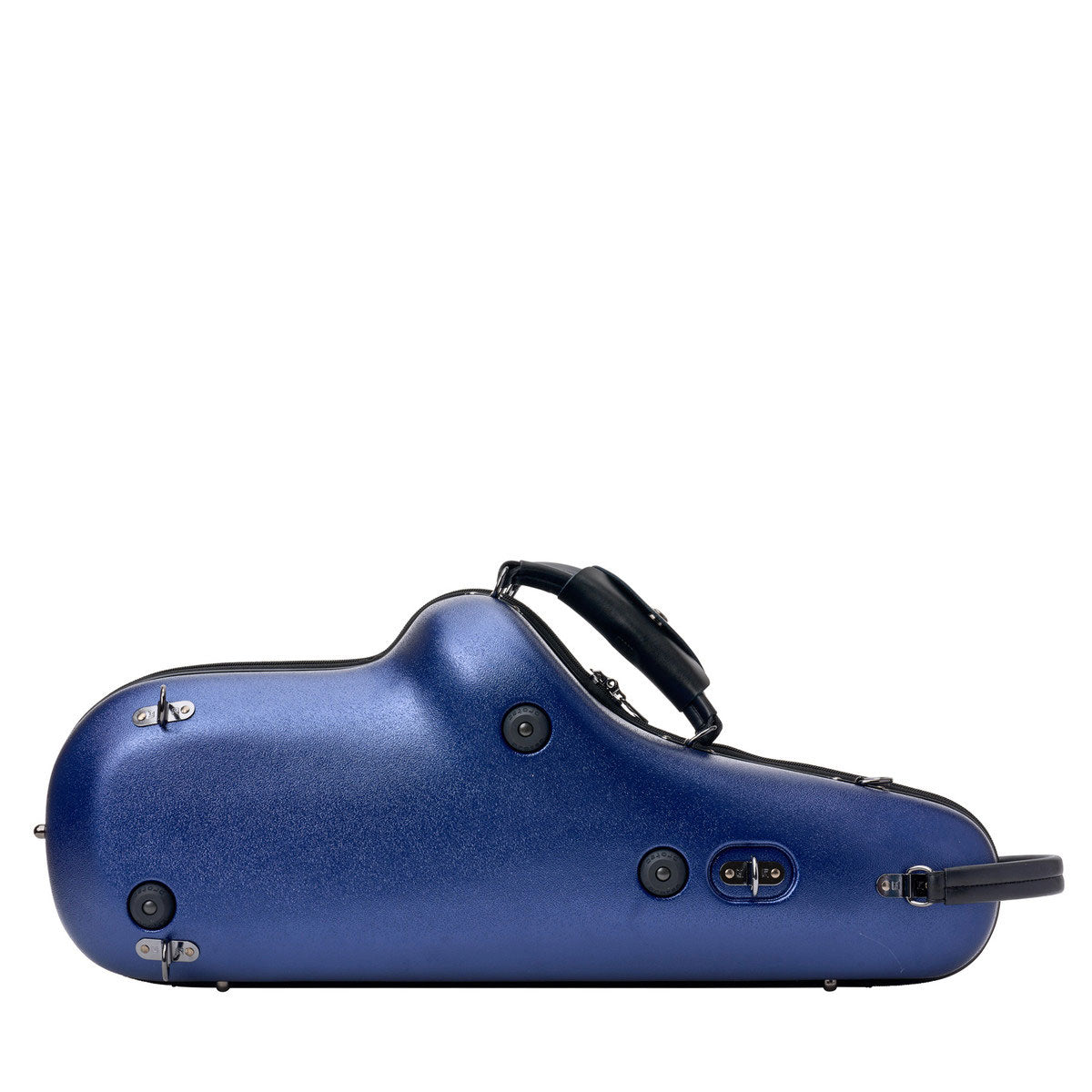 Blauwe Micro Zip-koffer - Altsaxofoon