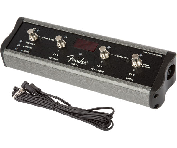 Fender FOOTSWITCH FOUR BUTTON MGT-4 1/4" CONNECTOR MUSTANG GT