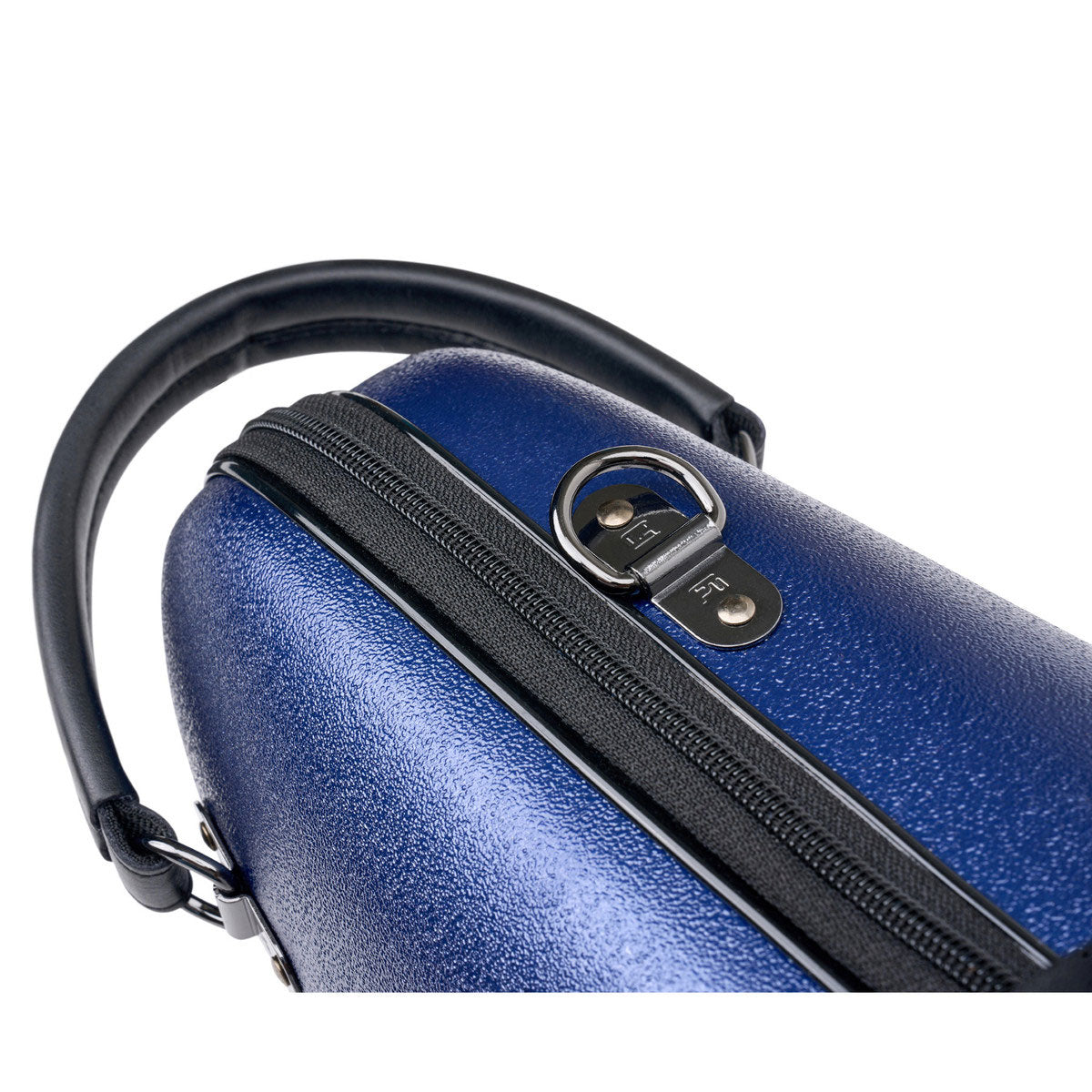 Blauwe Micro Zip-koffer - Altsaxofoon