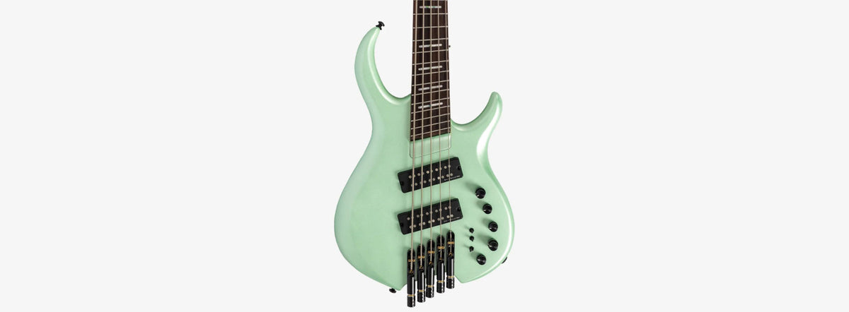 M6 Headless 5 Surf Green Metallic Satijn