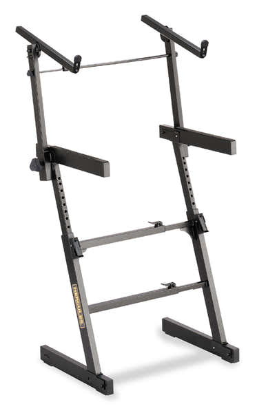 Dubbele klavierstandaard KS410B Zwart