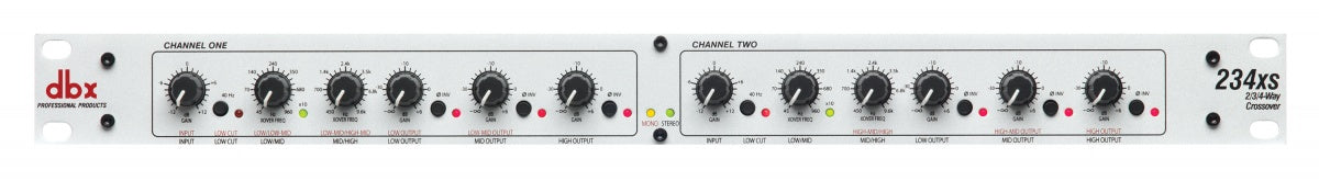 234XS - STEREO ACTIEF FILTER