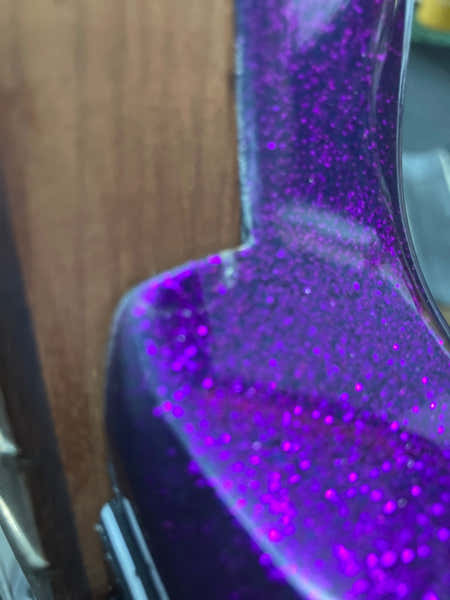 STERLING BY MUSIC MAN Sterling RAY35 Paars glitter - Stock B