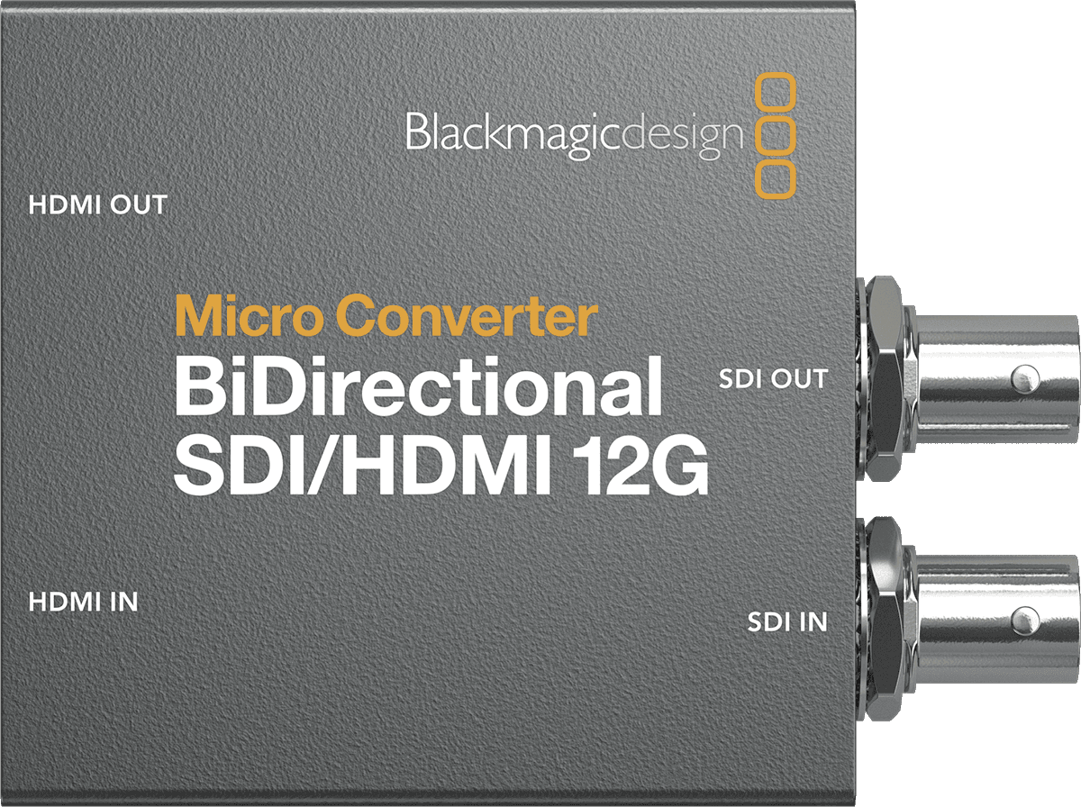 Micro Converter bidirectioneel SDI/HDMI 12G