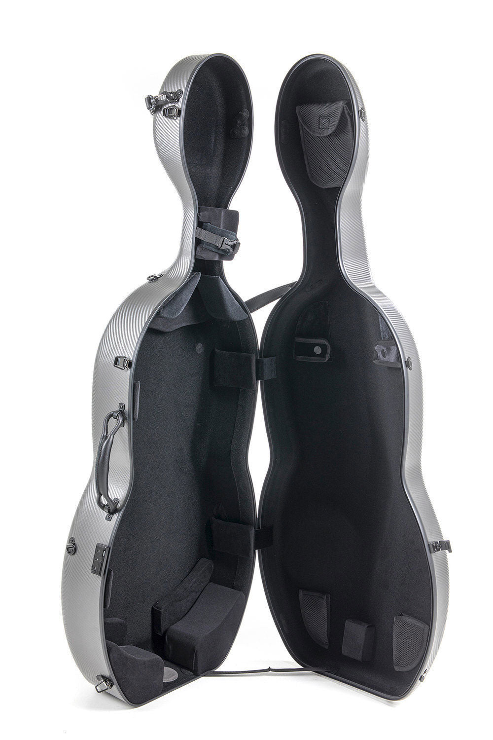 CELLO CASE POLYCARBONAT 4.6 4/4 GREY ROLLY