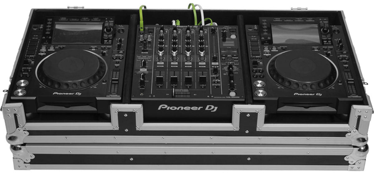 Flight DJ-console CDJ-2000NXS2 / DJM-900 Zilver