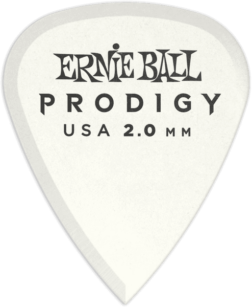 Plectrums Prodigy Zakje van 6 Wit 2mm
