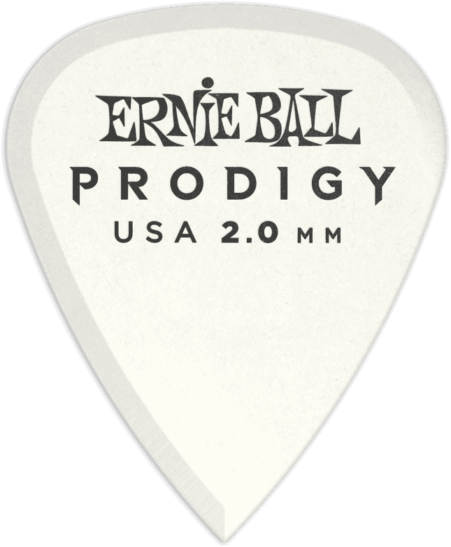 Plectrums Prodigy Zakje van 6 Wit 2mm