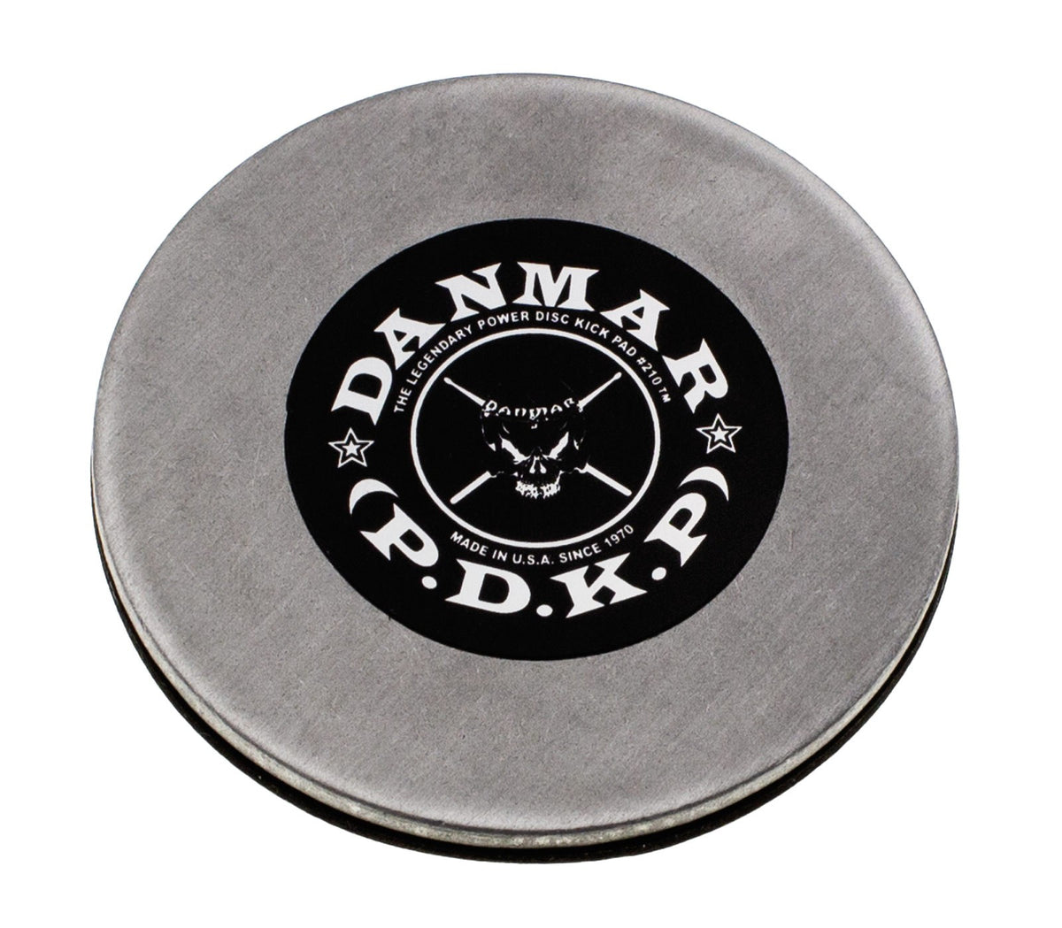 Danmar 210Mk - Zelfklevend Metalen Bassdrum-Pad - Hsa