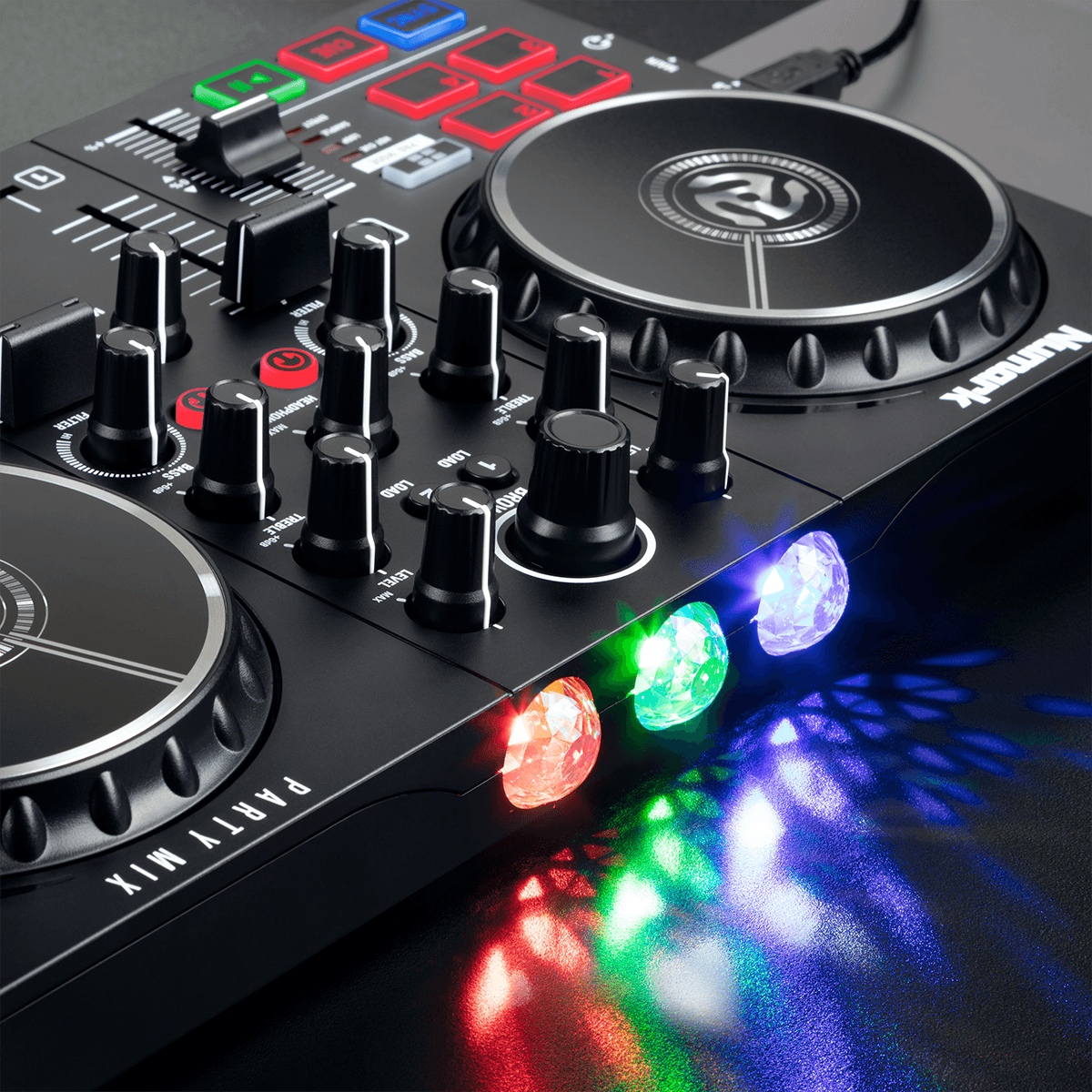 PARTY MIX 2 - 2-KANAALS DJ-CONTROLLER
