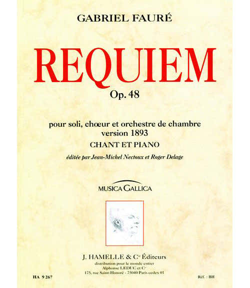 Faure Griel - Requiem Op.48 - Koor & Piano