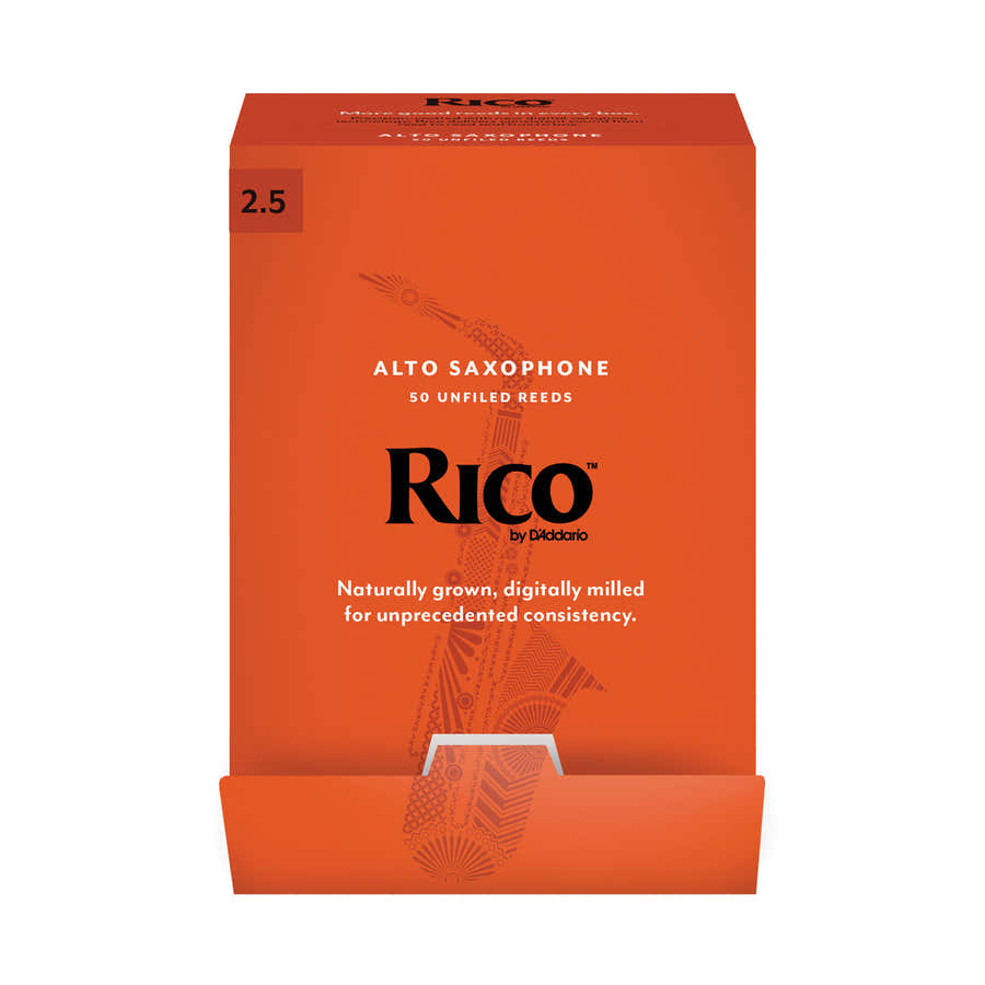 RJA0125-B50 - RIETEN VOOR ALTSAXOFOON RICO PAR - 2 - AANTAL PER VERPAKKING50