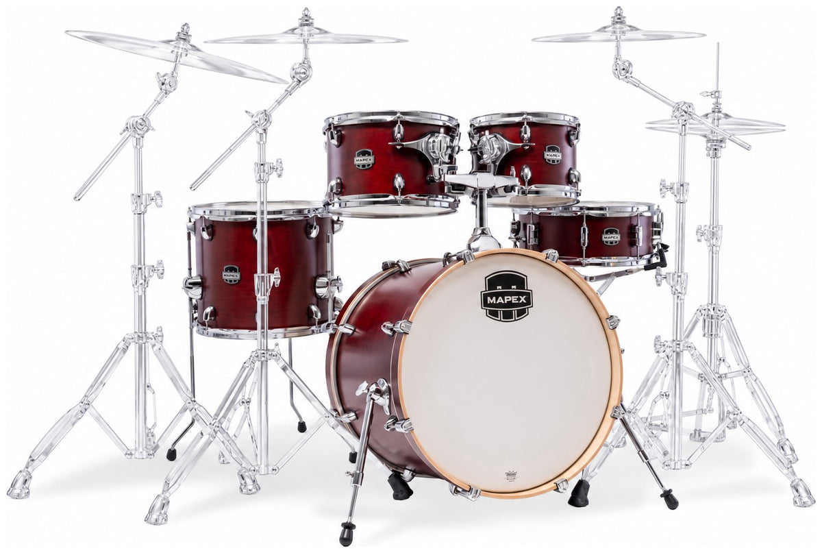 MARS MAPLE FUSION 5 TROMMELKETELS MERLOT SATIN