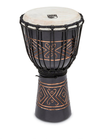 Djembe Street Series Medium 10" X 20" Zwarte onyx